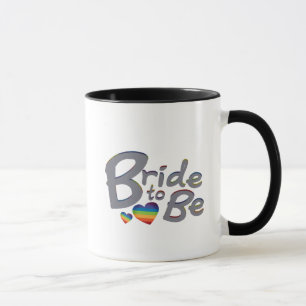 LGBT-bröllopbrud som är lesbisk brud Mugg