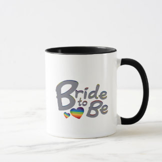 LGBT-bröllopbrud som är lesbisk brud Mugg
