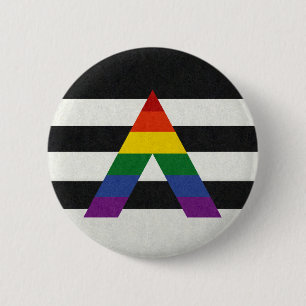 LGBT-bundsförvantflagga Knapp