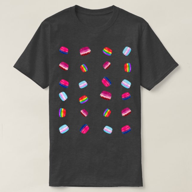 LGBT Burgers BLACK T Shirt (Design framsida)