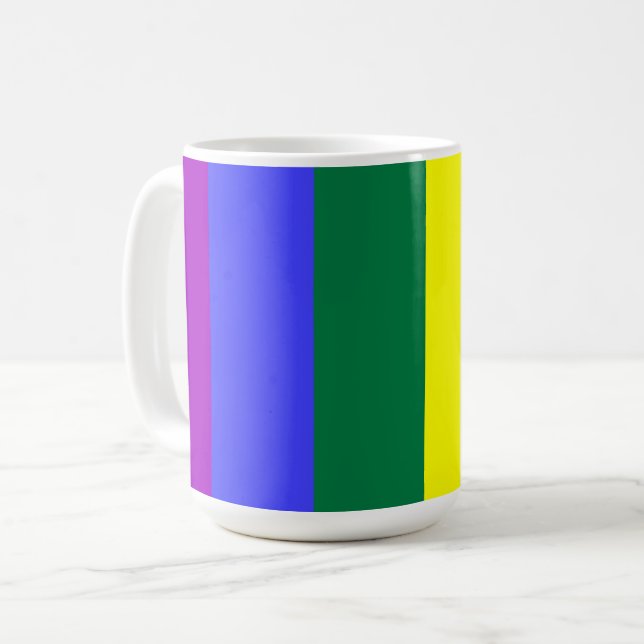 LGBT Färg Kaffemugg (Framsida vänster)