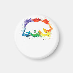 LGBT-färgplattor, växellåda Magnet