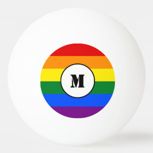 LGBT flagga Drawstring-ryggsäck Pingisboll