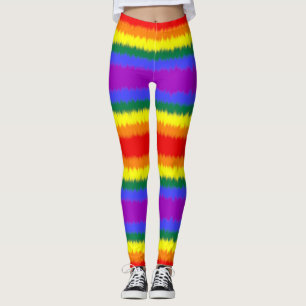 LGBT+ Flagga Wide Rand Leggings