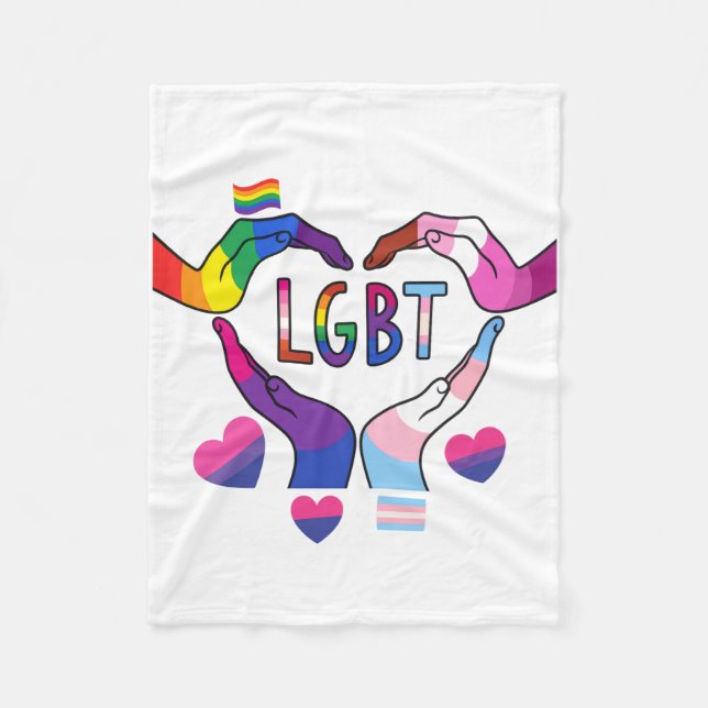 LGBT Fleece Blanket (Framsidan)