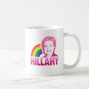 LGBT FÖR HILLARY CLINTON 2016 - .PNG KAFFEMUGG