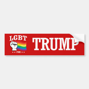 LGBT FÖR TRUMF BILDEKAL