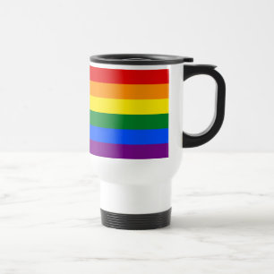 LGBT Gay pride 6-Rand Rainbow Flagga Resemugg