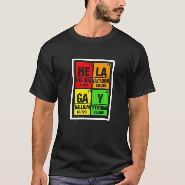 Lgbt Gay pride månad Inslag hela honom fick henne T Shirt (Framsida)