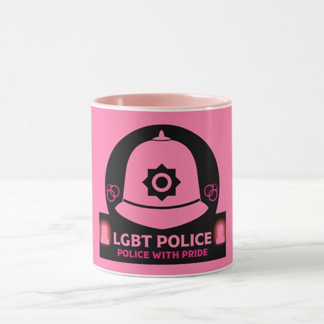 LGBT+ Gay pride-polisen Mugg (Center)