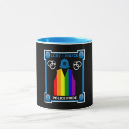 LGBT+ Gay pride-polisen Mugg