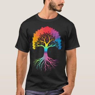 Lgbt Gay Pride Träd T Shirt
