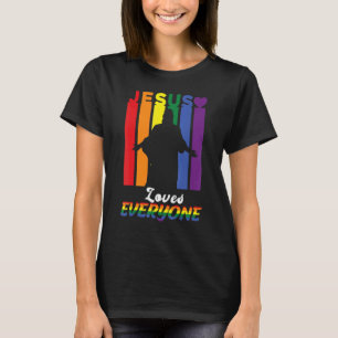 Lgbt Gay rights Jesus Kärlek All Pride Graphic T Shirt