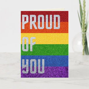 LGBT Glitter stolt över ditt kort