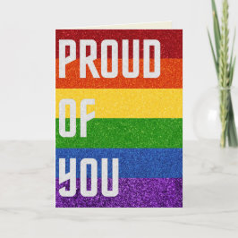 LGBT Glitter stolt över ditt kort