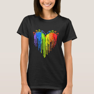 Lgbt Heart Rainbow Lgbt Flagga Month Trans T Shirt