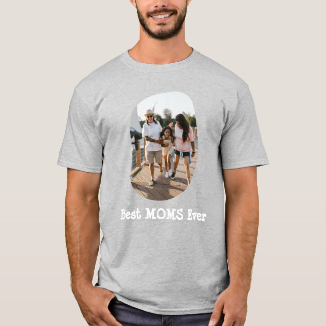 LGBT HGBTQ Best Mammor Lesbisk Mamma Anpassningsba T Shirt (Framsida)
