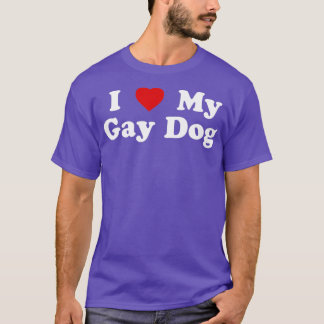 LGBT I Kärlek My Gay Hund T Shirt