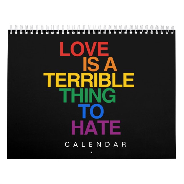LGBT-JÄMSTÄLLDHET KALENDER (Omslag)