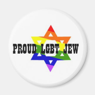 LGBT Jew Magent Magnet