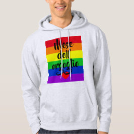 #LGBT #kärlek #pride #gay #lesbisk #parad Hoodie
