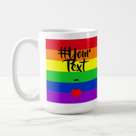 #LGBT #kärlek #pride #gay #lesbisk #parad Kaffemugg