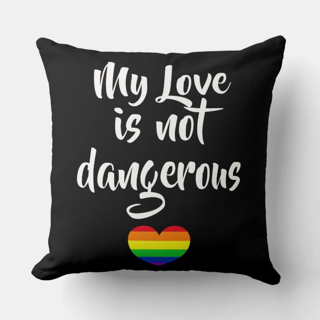 #LGBT #kärlek #pride #gay #lesbisk #parad Kudde (Framsida)