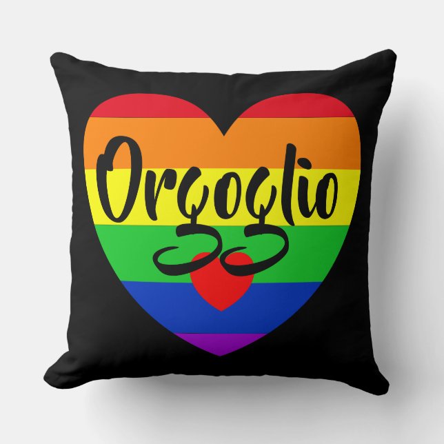 #LGBT #kärlek #pride #gay #lesbisk #parad Kudde (Framsida)