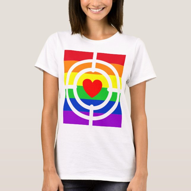 #LGBT #kärlek #pride #gay #lesbisk #parad T Shirt (Framsida)