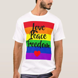 #LGBT #kärlek #pride #gay #lesbisk #parad T Shirt