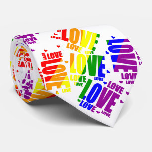 LGBT-kärlektext Slips