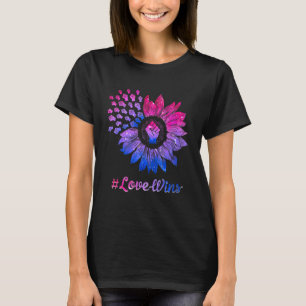 Lgbt Lgbtq-Pride Flagga Bisexual upphöjd historisk T Shirt