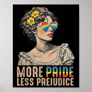 Lgbt lika rättigheter Mer stolthet Mindre fördom R Poster