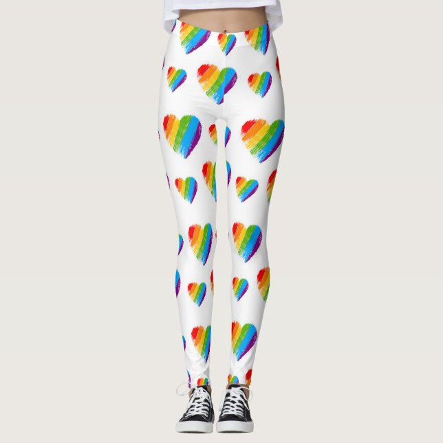 Lgbt Luv Leggings (Framsida)