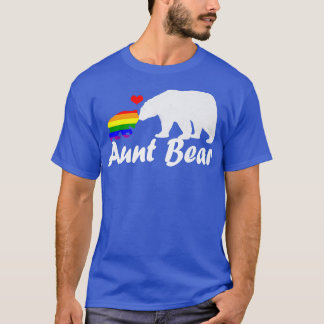 Lgbt Moster Bear Gay pride Equal Högers Rainbow357 T Shirt