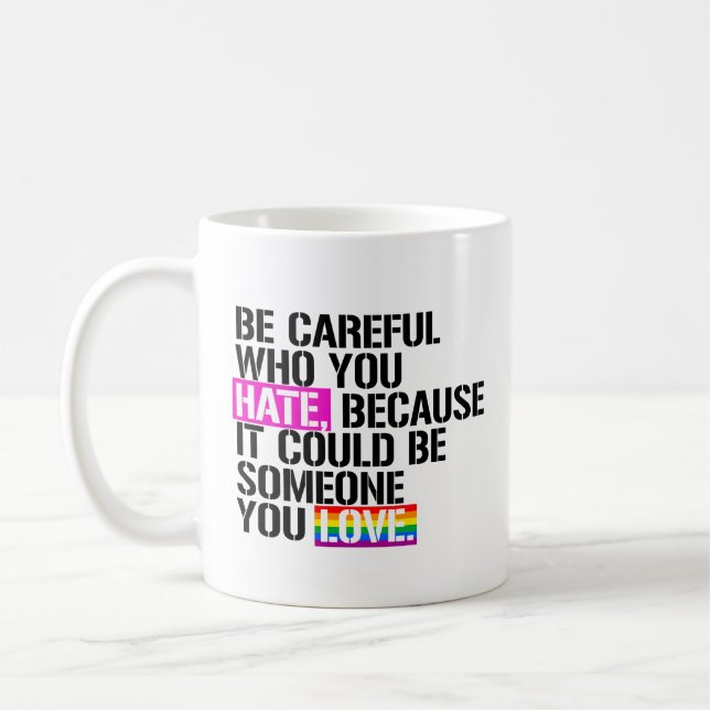 LGBT-MOTSTÅND KAFFEMUGG (Vänster)
