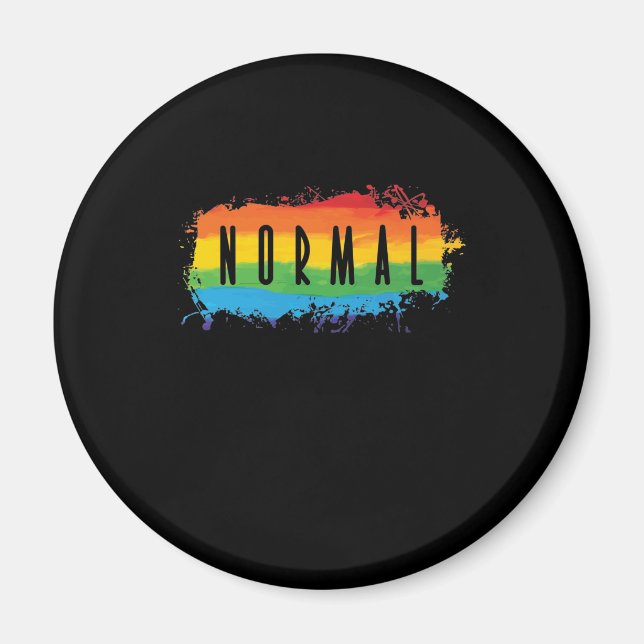 LGBT "Normal" Magnet (Framsidan)