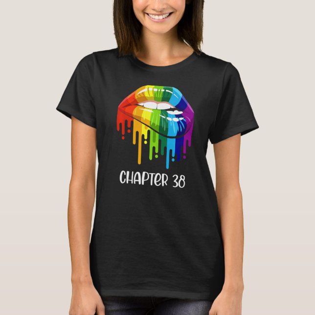 Lgbt Ny gifta engagerade Lesbisken Mrs. & Est. 3 T Shirt (Framsida)
