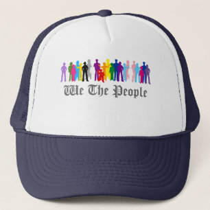 LGBT oss folket designtruckerkeps Keps