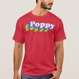 Lgbt Poppy Support Lgbtq Equality Högers Human Pri T Shirt