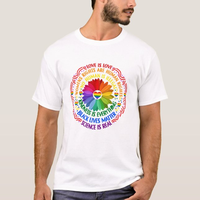 LGBT-Pride-anslutning T Shirt (Framsida)