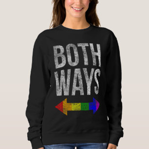 Lgbt Pride Båda Ways Bisexual Rainbow Arrow Human T Shirt
