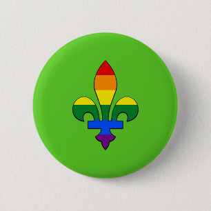 LGBT-pride fleur-de-lis Knapp