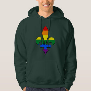 LGBT-pride fleur-de-lis Sweatshirt