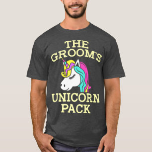 Lgbt Pride Gay Bachelor Party Unicorn Pack Engagem T Shirt