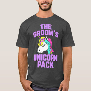 Lgbt Pride Gay Bachelor Party Unicorn Pack Engagem T Shirt