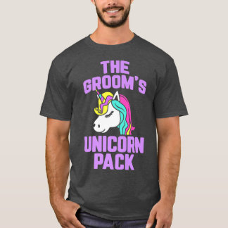 Lgbt Pride Gay Bachelor Party Unicorn Pack Engagem T Shirt