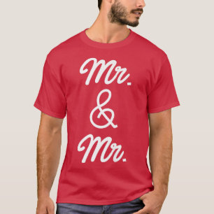 Lgbt Pride Gay Sällskapsman Fest Hr Och Hr Förlovn T Shirt