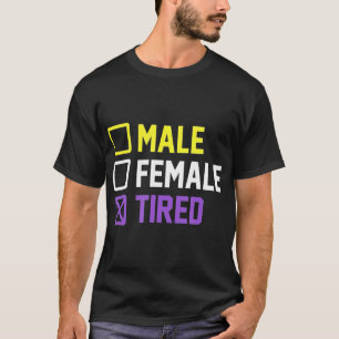 LGBT-Pride Icke-binärt Flagga, icke-binärt T Shirt