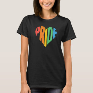 Lgbt Pride Kärlek Heart Lgbt Ally Gay Transgender T Shirt